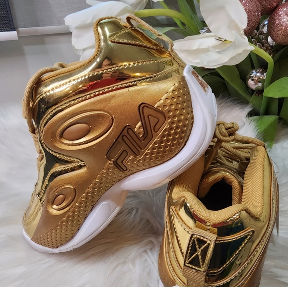 Fila Grant Hill 3 Metallic Shoes Women7 new - Picture 5 of 13